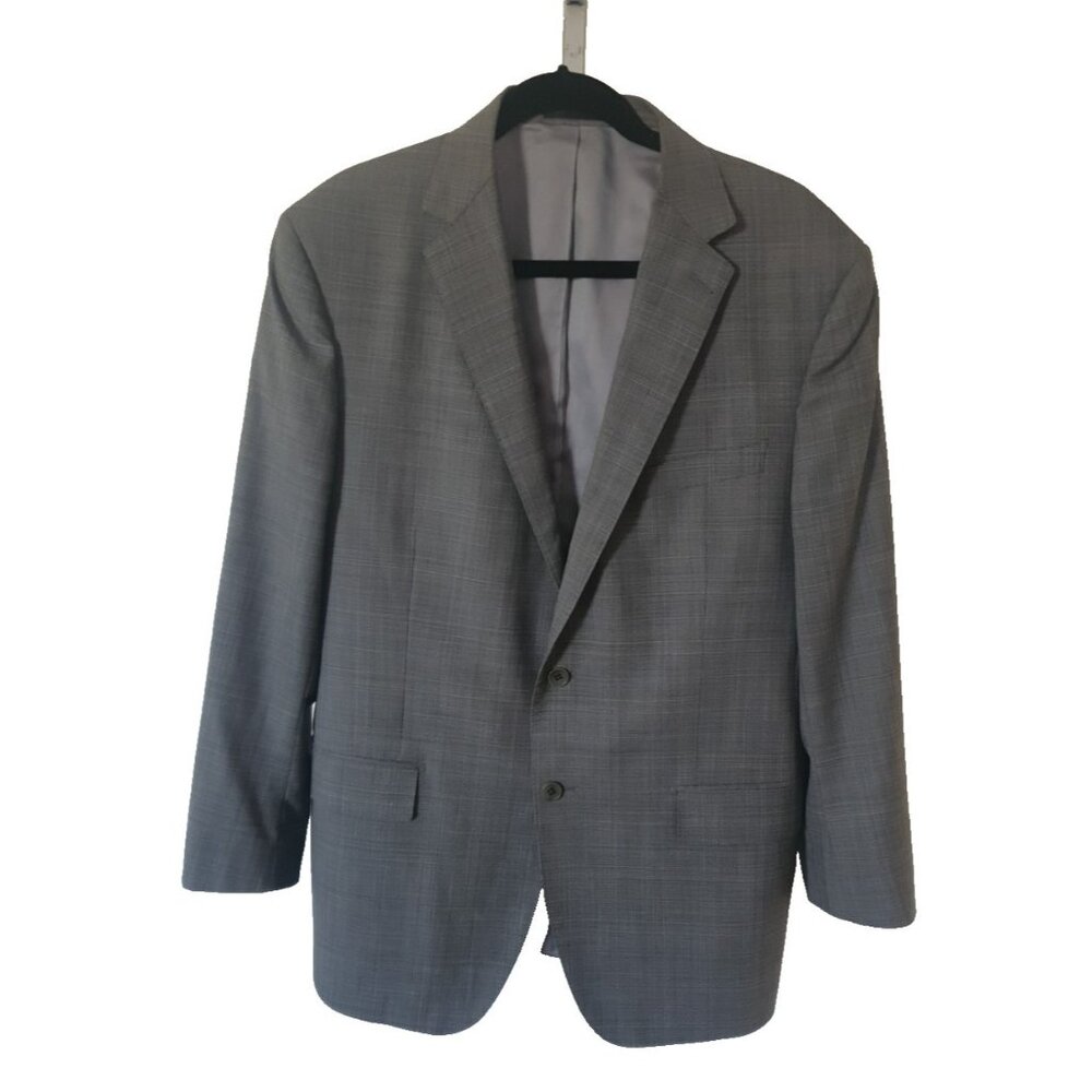 Paul Betenly Blazer Men's 42R Grey 100% Wool Style Thomas Business Professional‎